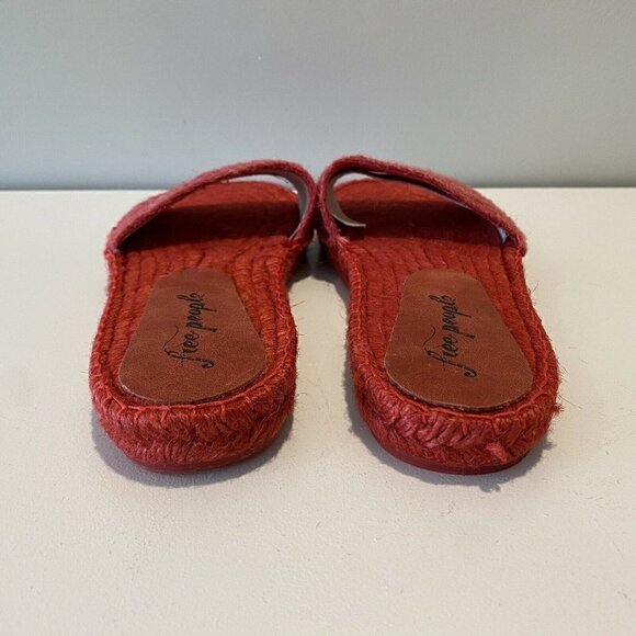 NEW Free People Beach Front Espadrille Slides 7 - Picture 6 of 11